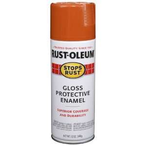  Rust Oleum 245897 Enamels Spray, Burnt Orange, 12 Ounce 
