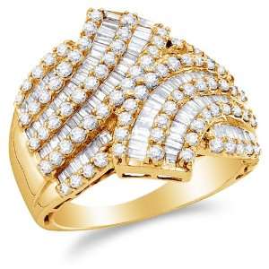   Hand Ring Band   w/ Channel Invisible Set Round & Baguette Diamonds
