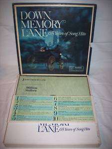 Down Memory Lane 65 Years Of Hit Songs 10LP Box Set NM+  