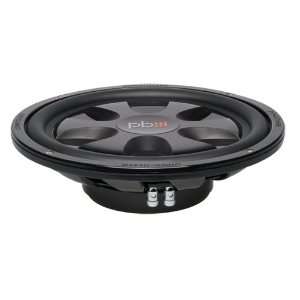    Powerbass S12T 12 Inch Single 4 Ohm Thin Subwoofer