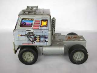 ERTL Steel Truck Star Tran 18 Wheeler Robot Space Toy  