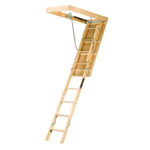  Ladder L254P 250 Pound Duty Rating Wooden Attic Ladder Fits 8 Foot 