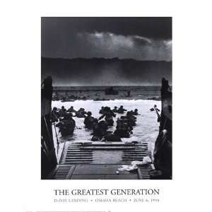  The Greatest Generation D Day Landing Omaha Beach June 6, 1944 