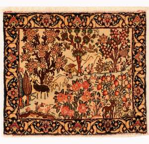 Area Rugs Handmade Persian Carpet Wool Tabriz 2 x 3  