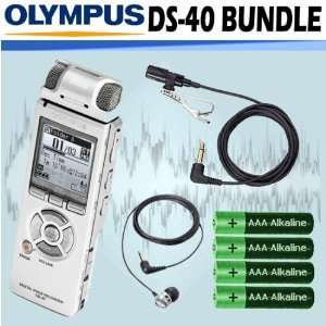  Olympus DS 40 Digital Voice Recorder + ACCESSORY KIT 