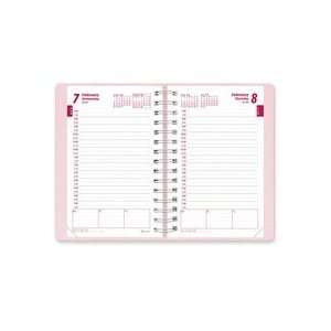    Daily Planner, 1PPD, Jan Dec, 8x5, Pink   Sold as 1 EA   Daily 