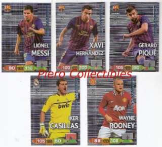 Champions League 2011 12 Adrenalyn XL Cards Complete Set Panini  