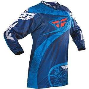    Fly Racing Evolution Jersey   2009   2X Large/Blue Automotive