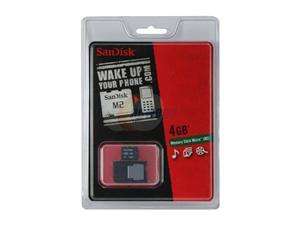   SanDisk 4GB Memory Stick Micro (M2) Flash Card Model SDMSM2 4096 A11M