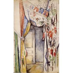   paintings   Paul Cezanne   24 x 38 inches   Curtains