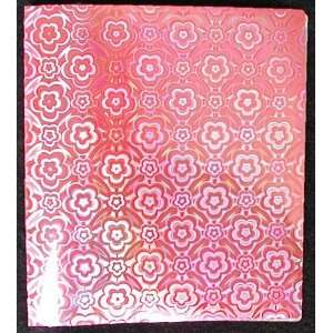    Pink Prismatic 3 Ring Binder   1 Inch Thick