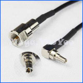 8in FME male to CRC9 plug for Huawei USB 3G Modem cable  