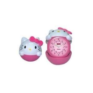  New Hello Kitty Desk Table Alarm Clock Body  Pink 