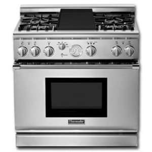  Thermador Pro Grand 36 Pro Style All Gas Range with 4 