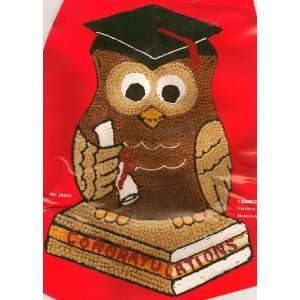  Amscan Cake Pan Graduation Owl/Graduate
