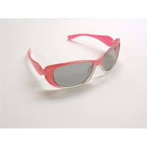  Visual World Passive 3D Glasses   Paisly Pink Frame 