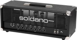 Soldano Hot Rod 50 Avenger 50W Tube Guitar Amp Head Black 889406152175 