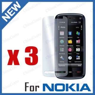 Clear Screen Protector Cover 4 NOKIA XPRESSMUSIC 5800  