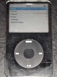 Apple 30 GB iPod Black 5th Generation C a2 885909104666  