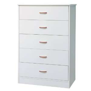  South Shore Furniture, Pure White 5 Drawer Chest
