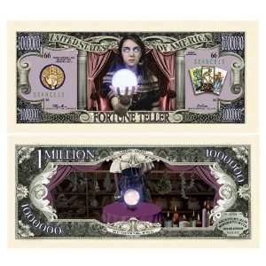    THE FORTUNE TELLER BILL Million Dollar Bill 