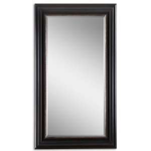  Uttermost 69.6 Inch Elkins Wall Mounted Mirror Aged Black 