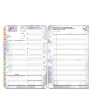   Classic Blooms Ring bound Daily Planner Refill   Apr 2012   Mar 20