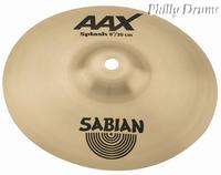 Sabian 10 AAX Splash Cymbal Brilliant 21005XB Audio  