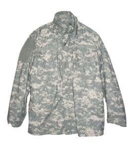 ACU ARMY Digital Camo Pattern M65 Field Jacket w/ liner Mens Size X 