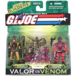 Valor vs. Venom 2 Pack Set 4 Inch Tall Action Figures   Sand Scorpion 