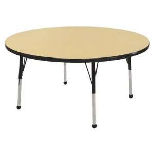   ELR 14115 48 Round Adjustable Activity Table in Maple Toys & Games
