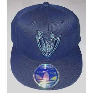  Dallas Mavericks 210 Flex Fitted Adidas Hat Size 6 7/8  7 