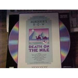 Laserdisc set of Agatha Christies Murders Row Collection of DEATH 