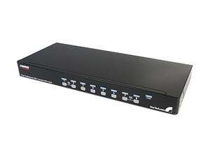   com   StarTech SV831DUSBU 8 Port 1U Rack Mount USB KVM Switch with OSD
