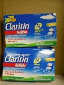 CLARITIN REDITABS 12 HOUR RELIEF 5 MG 20 TABLETS  