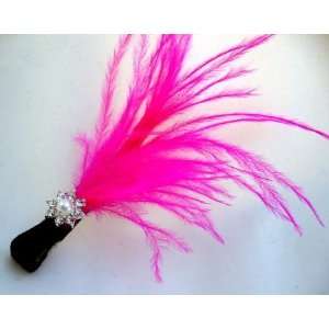  NEW Your hot pink feather pins arrived today and they are 