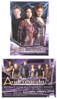 Andromeda TV Series Promo Trading Card ARC UK 2004 NM  