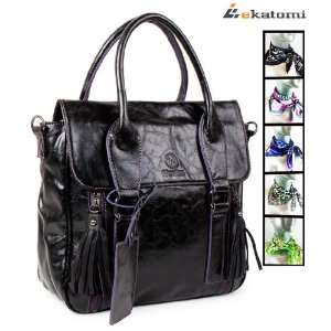 Black and Purple Lady Purse Shoulder Bag 9.7 HP TouchPad Wi Fi Tablet 