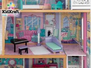 KidKraft Wooden Annabelle Pretend Play Dollhouse 706943650790  