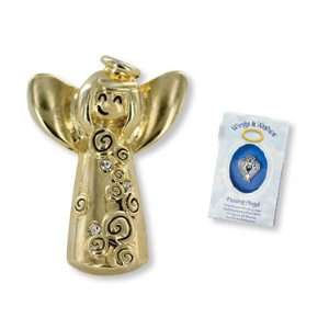  ANGEL OF LAUGHTER Wings & Wishes Angel Tac Pin 