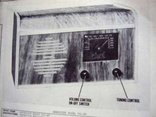 Original Vintage Sams Photofact Radio and Phono schematics # 1 all 