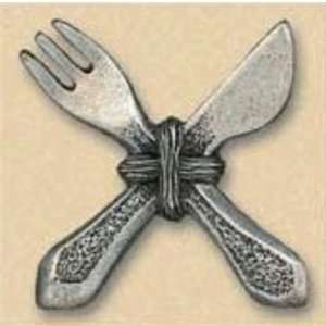  Dalka Knife & Fork Knob, Antique Copper
