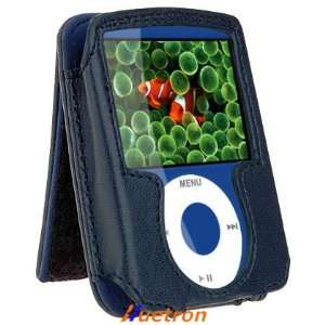  VERTICAL LEATHER POUCH FOR APPLE IPOD NANO 3RD GENERATION 