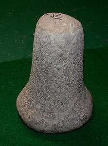 Indian Artifacts   Fine Bell Pestle  