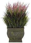 NEARLY NATURAL Artificial 13 Mixed Grass Silk Plant w/ Vase (Indoor 