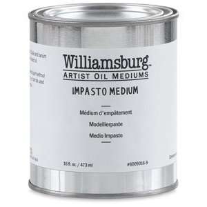  Williamsburg Artist Oil Mediums   32 oz, Impasto Medium 