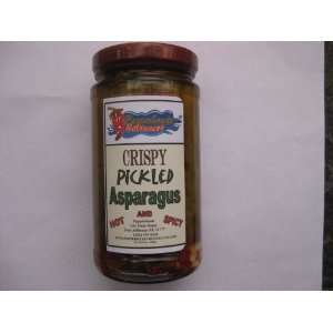 PH Crispy Hot & Spicy Pickled Asparagus Grocery & Gourmet Food
