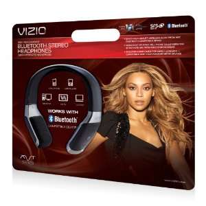    VIZIO XVTHB100 Bluetooth Stereo Headphones (Black) Electronics