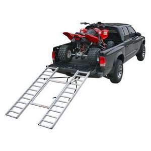  Adjustable Width Aluminum ATV Loading Ramps Automotive
