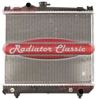 New 1 Row Aluminum Radiator For I4 V6 2.2 To 3.9 2.5  